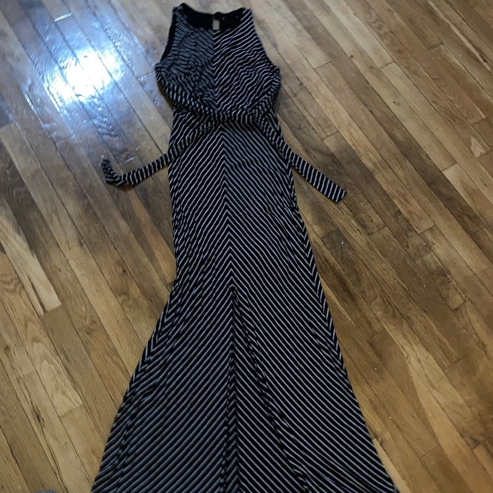 Max Studio Front Slip Maxi Dress
